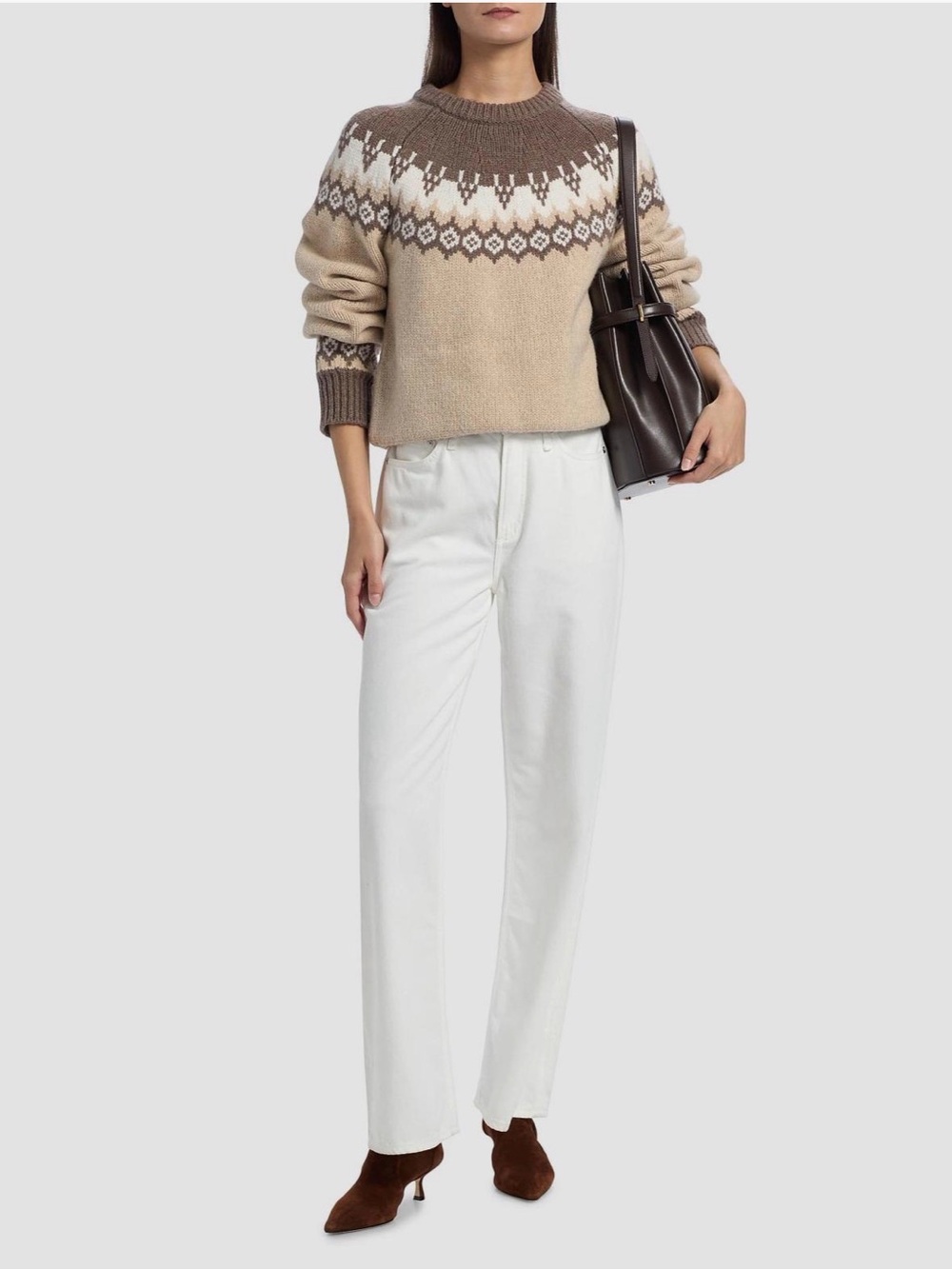 Beautiful Rag and Bone Fair Isle Sweater Size M - Picture 6 of 8